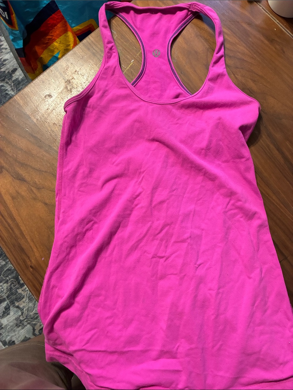 lululemon athletica Hot Pink Racerback Tank